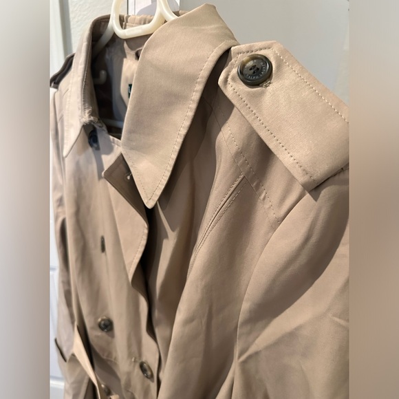 Ralph Lauren NWT sand color trenchcoat - Picture 9 of 13